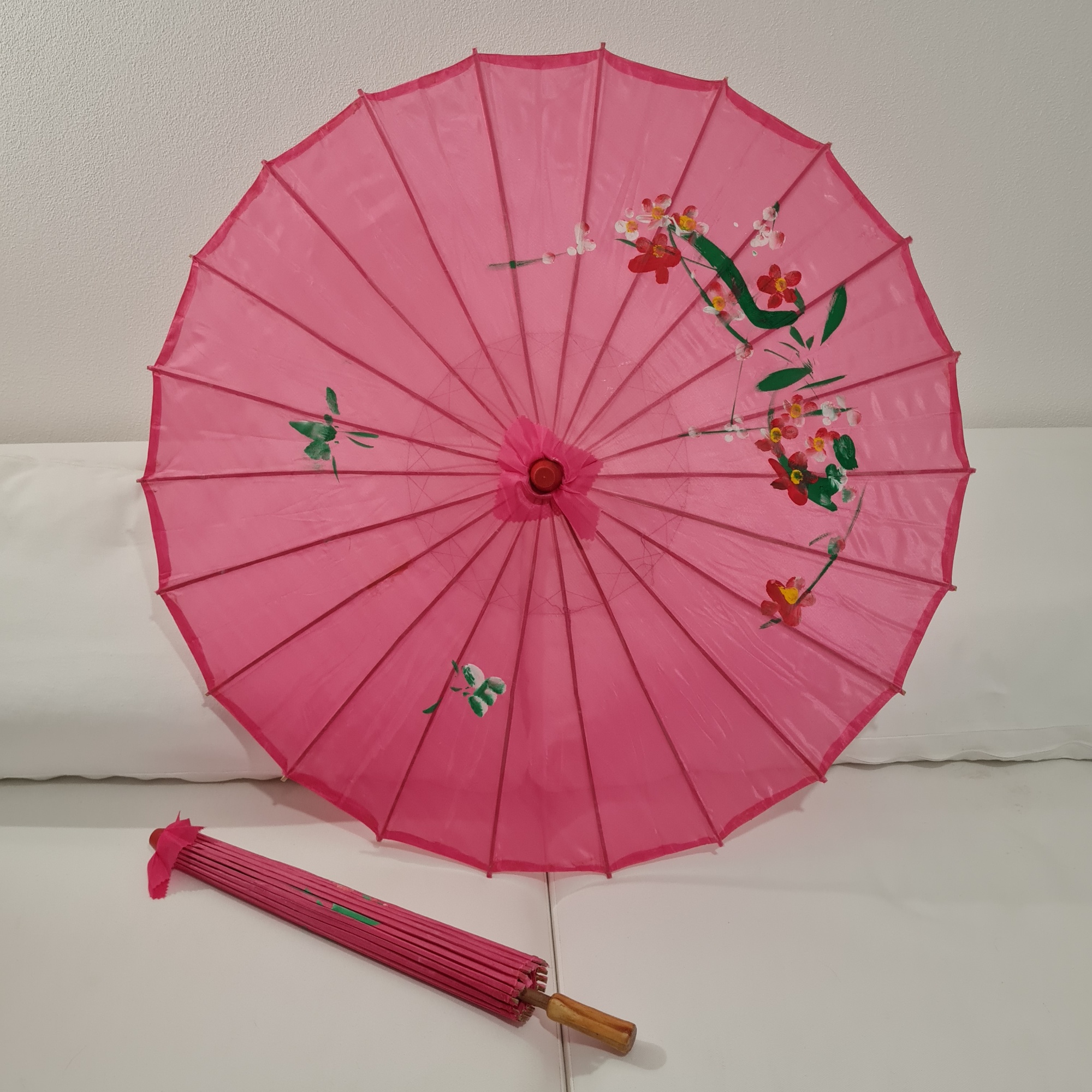 E-shop Ružový čínsky dáždnik